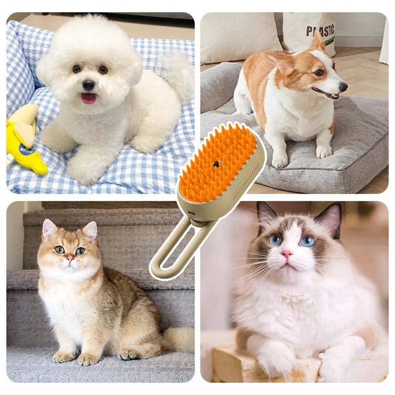 Pawvello™ SteamGroom Brush